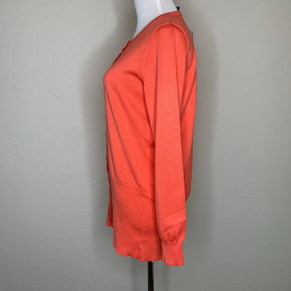 NWT Coral Cardigan Sz 10-12 Button Front - Picture 3 of 9